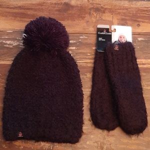 Beautiful Cuddl Dud Hat & Glove Set
